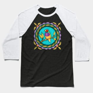 Rainbow Finch Baseball T-Shirt